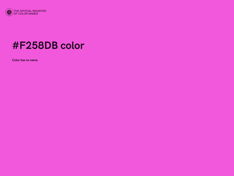 #F258DB color image