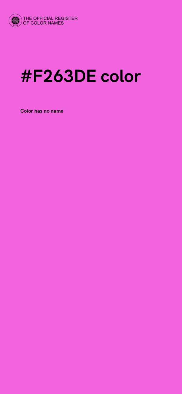 #F263DE color image