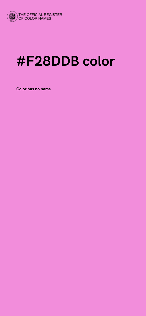 #F28DDB color image