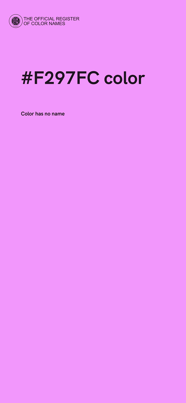 #F297FC color image