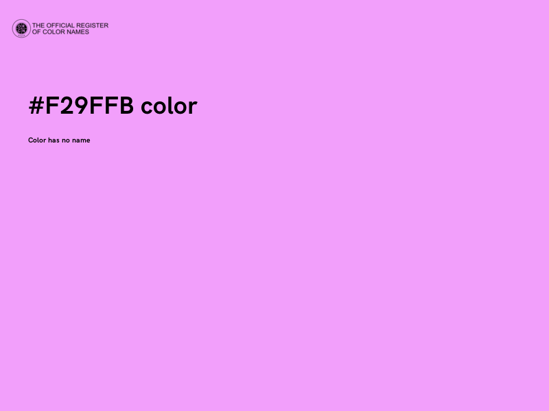 #F29FFB color image