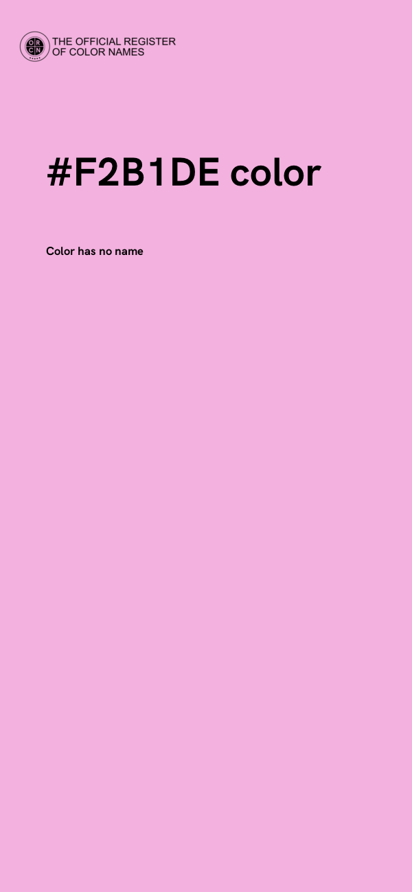 #F2B1DE color image