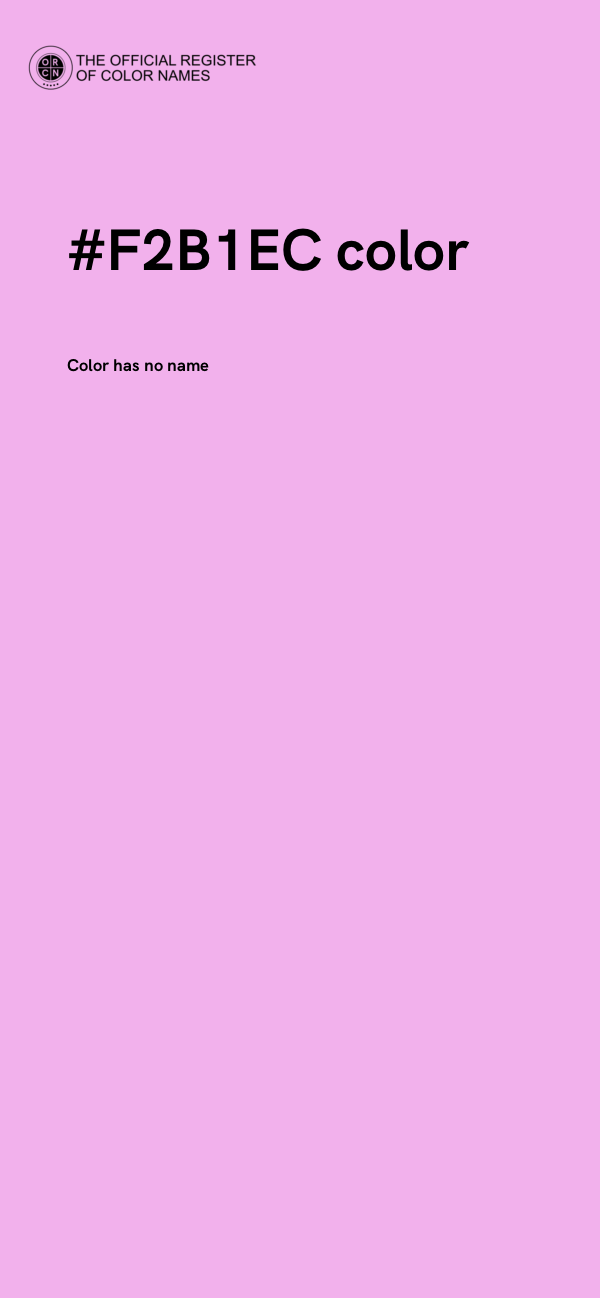 #F2B1EC color image