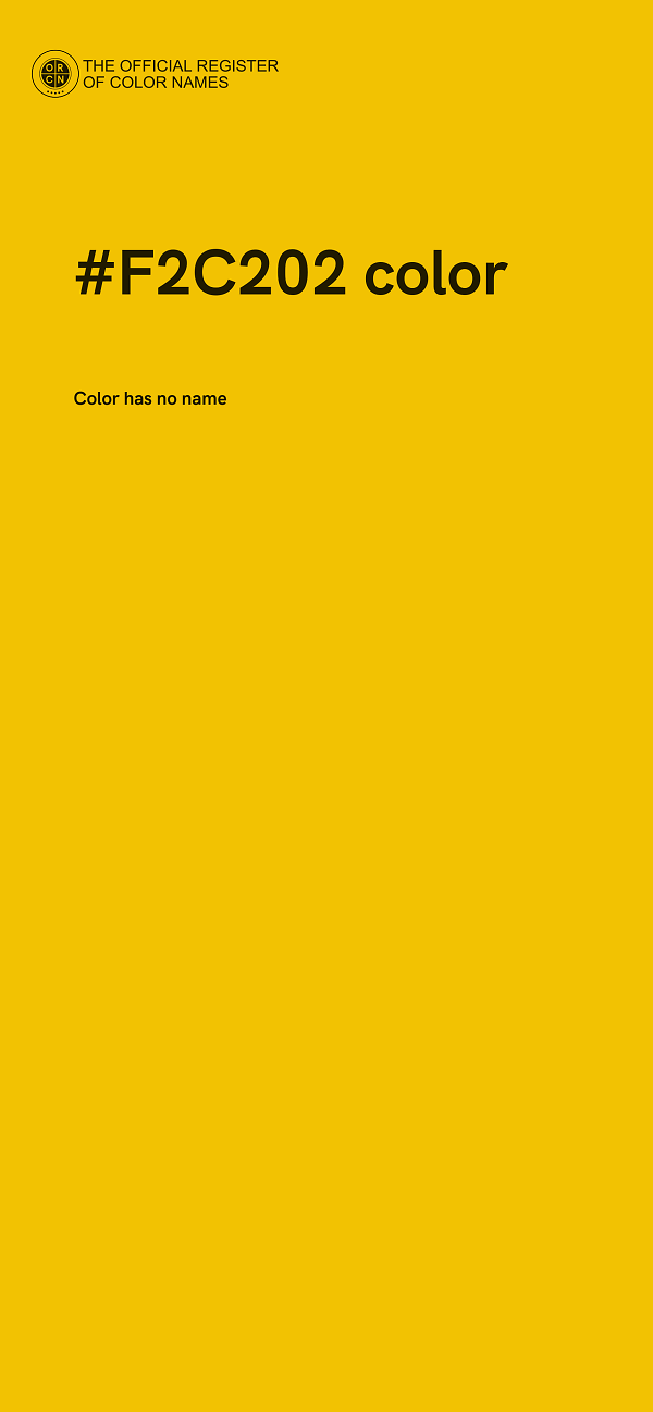 #F2C202 color image