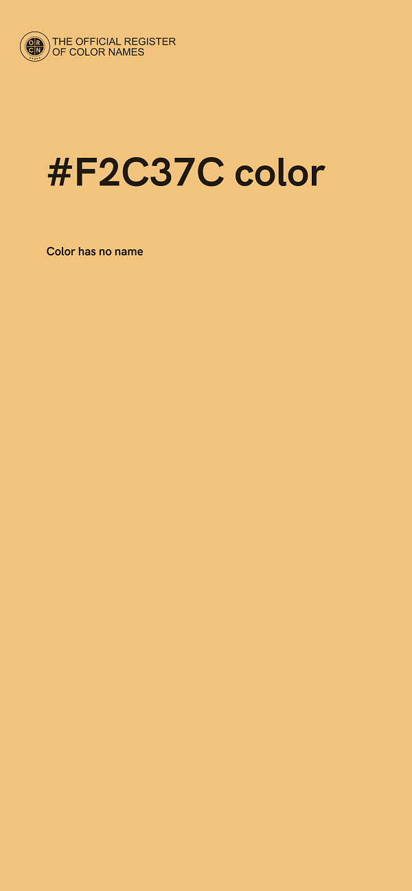 #F2C37C color image