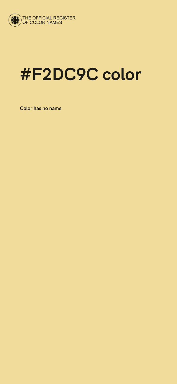 #F2DC9C color image