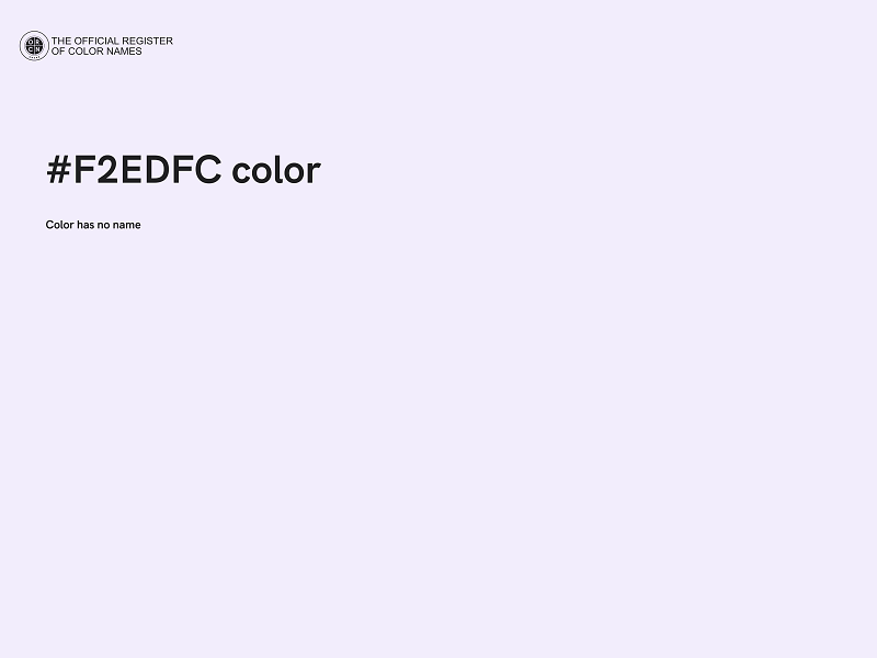 #F2EDFC color image