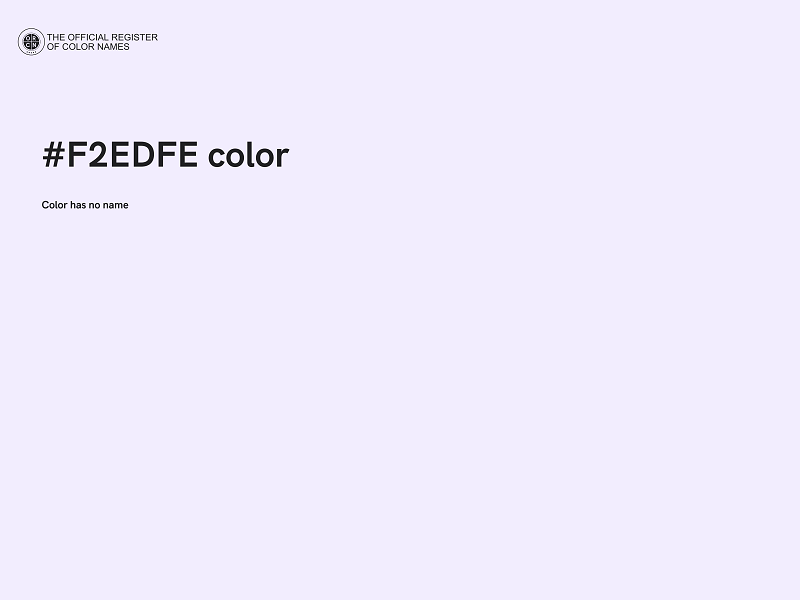 #F2EDFE color image