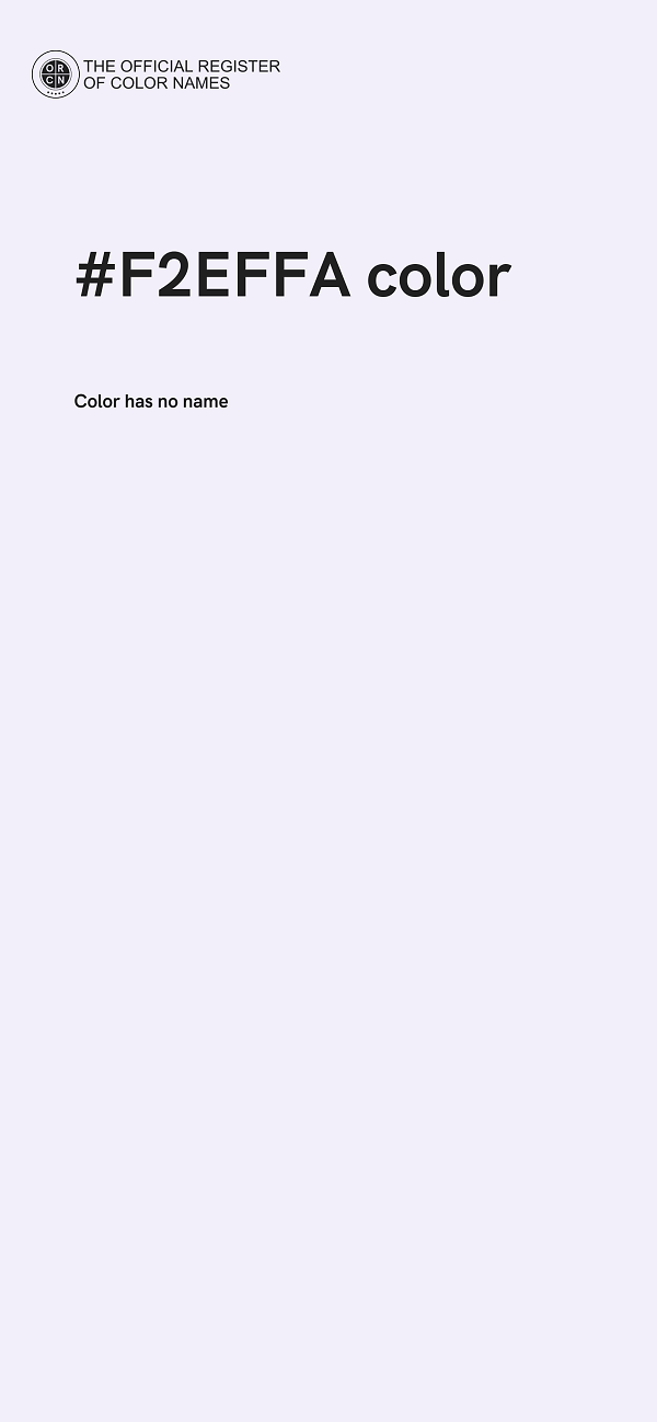 #F2EFFA color image