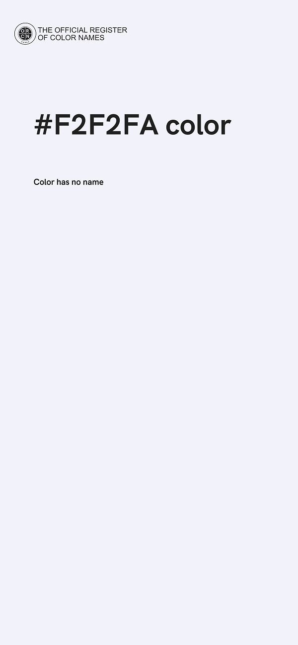 #F2F2FA color image