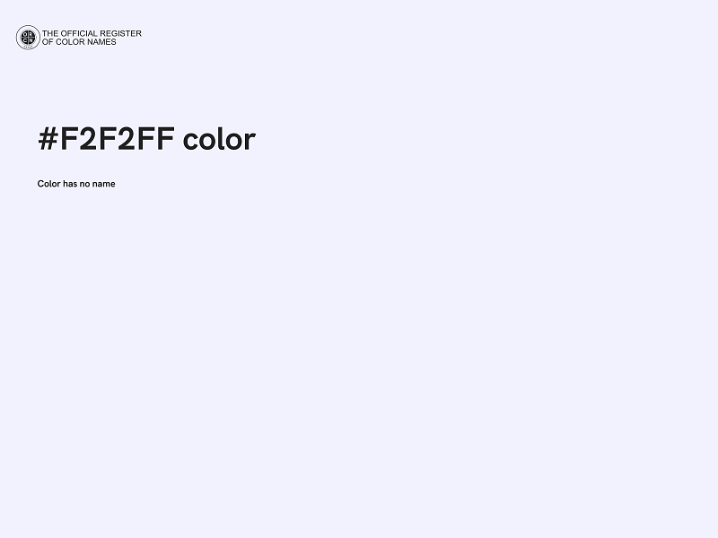 #F2F2FF color image