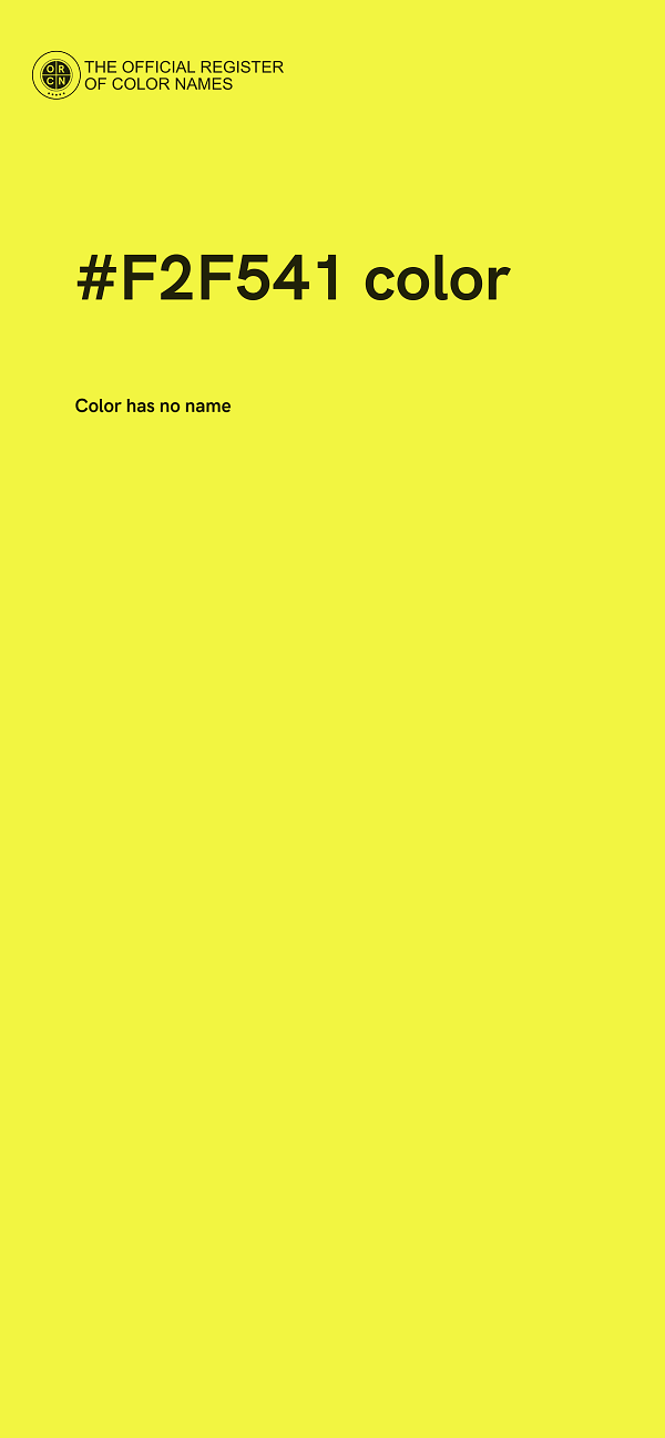 #F2F541 color image