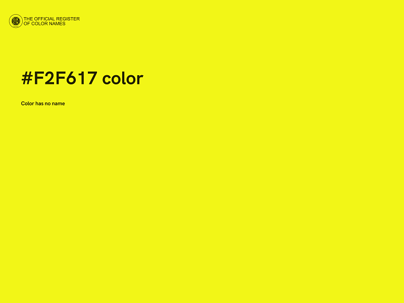 #F2F617 color image