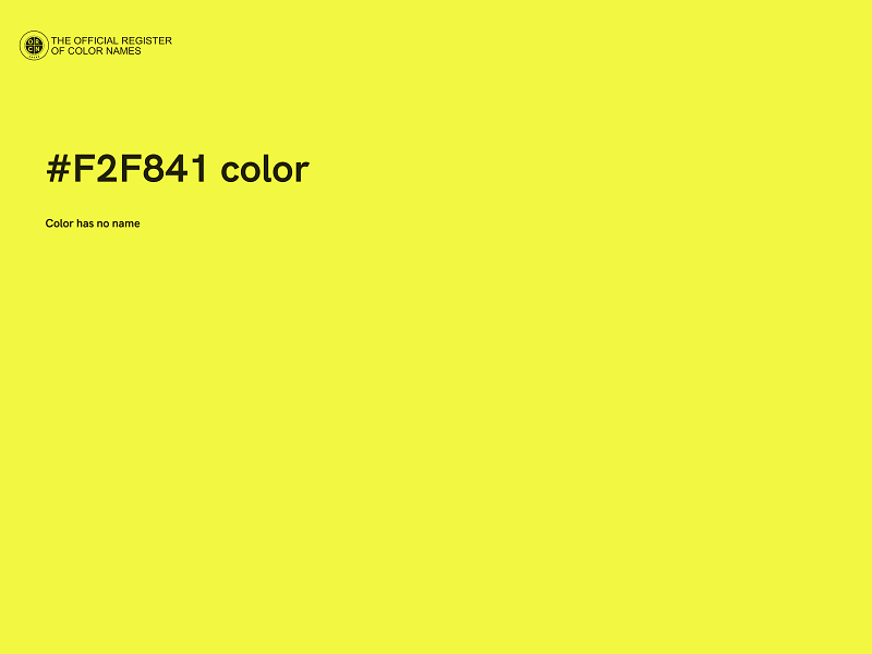 #F2F841 color image