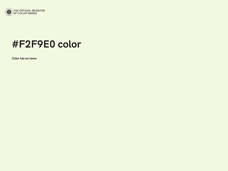 #F2F9E0 color image