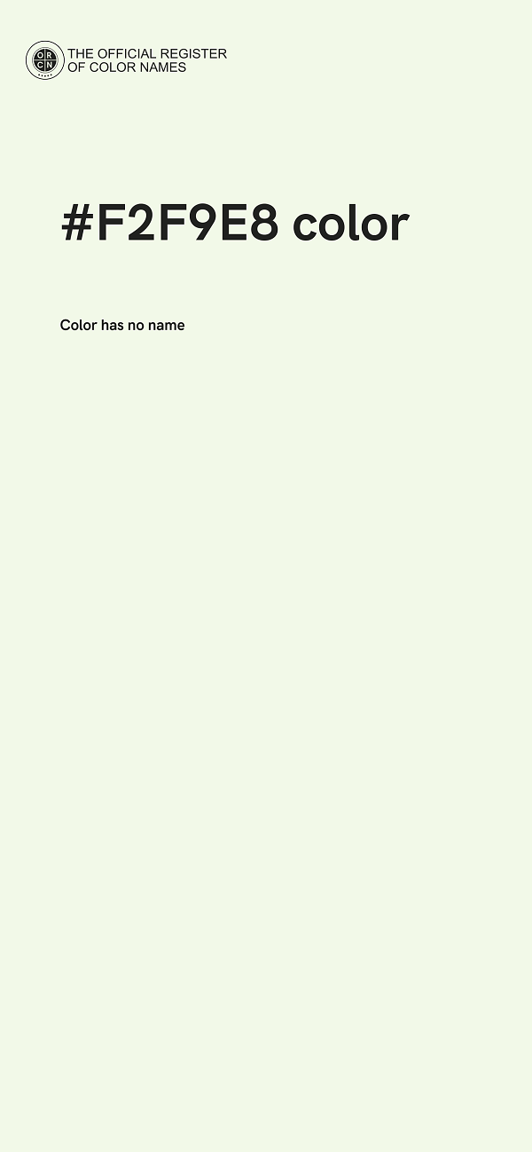 #F2F9E8 color image