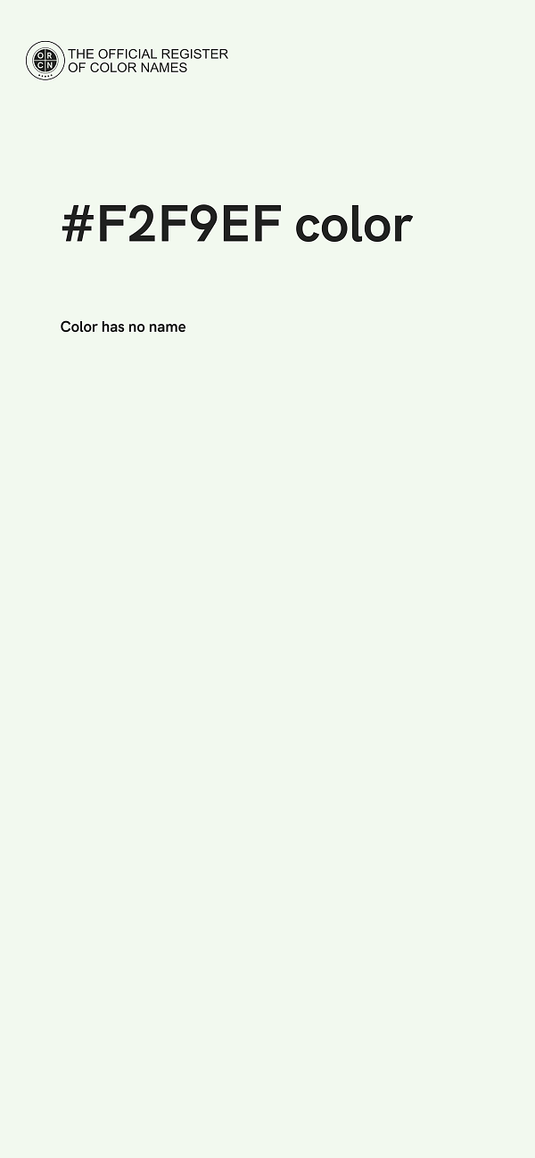 #F2F9EF color image