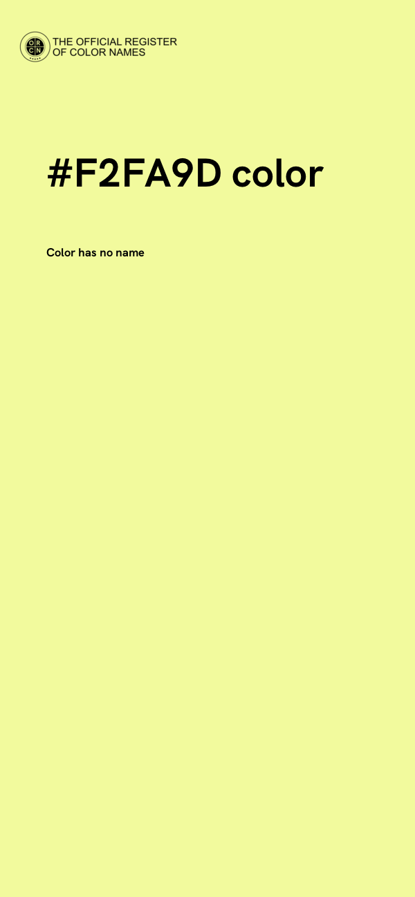 #F2FA9D color image