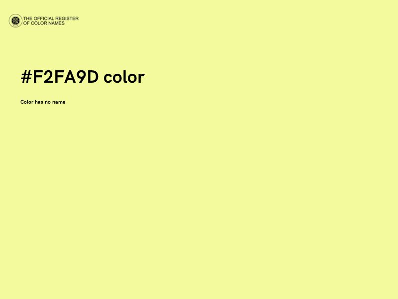 #F2FA9D color image