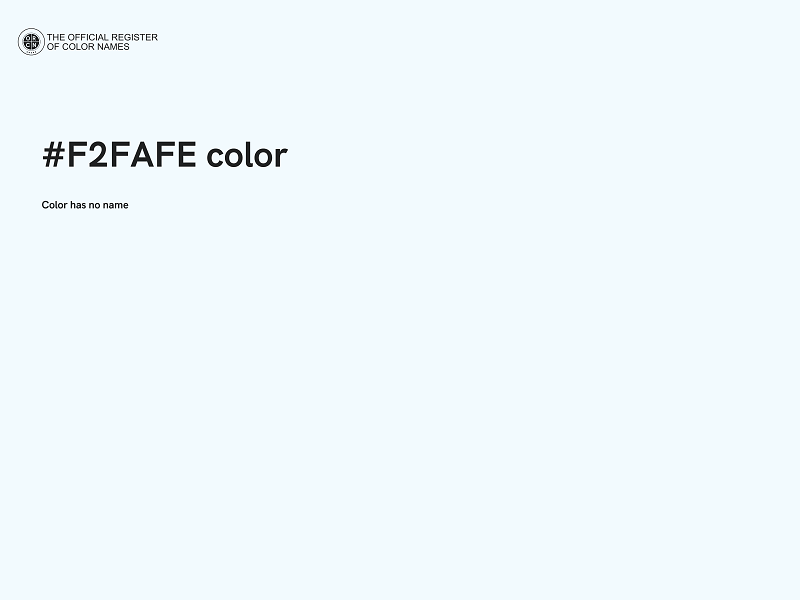 #F2FAFE color image