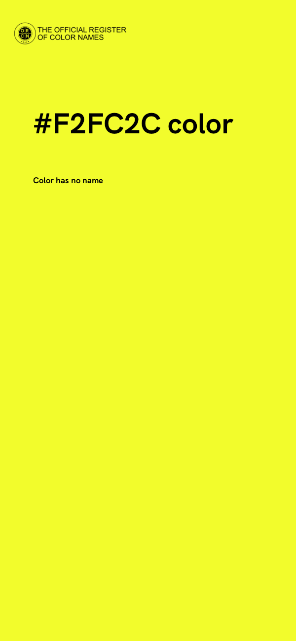#F2FC2C color image