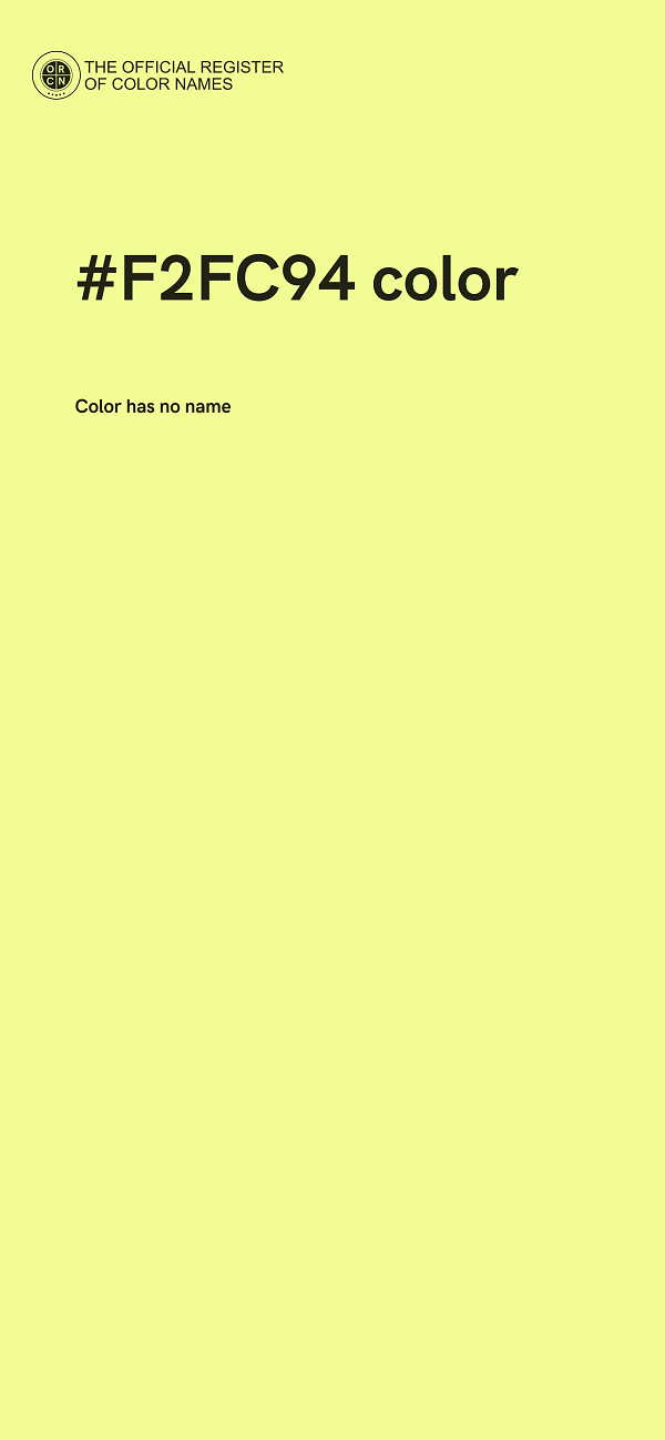 #F2FC94 color image