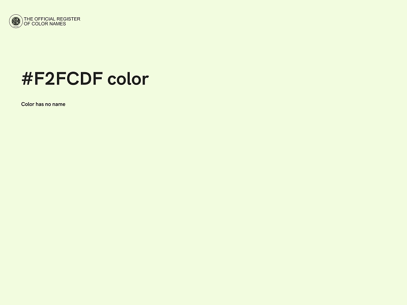 #F2FCDF color image