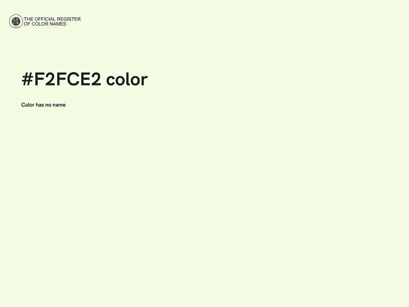 #F2FCE2 color image