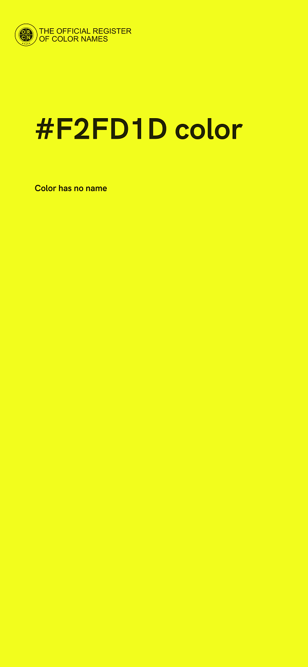 #F2FD1D color image