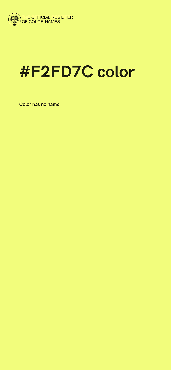 #F2FD7C color image