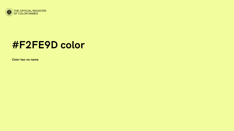 #F2FE9D color image