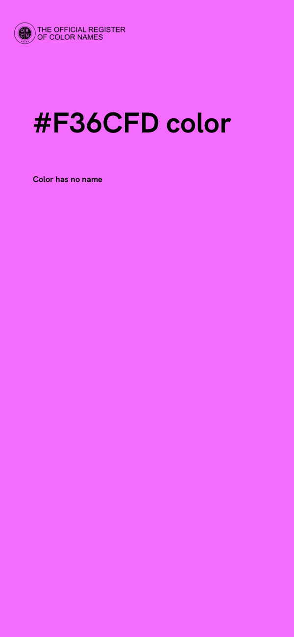 #F36CFD color image