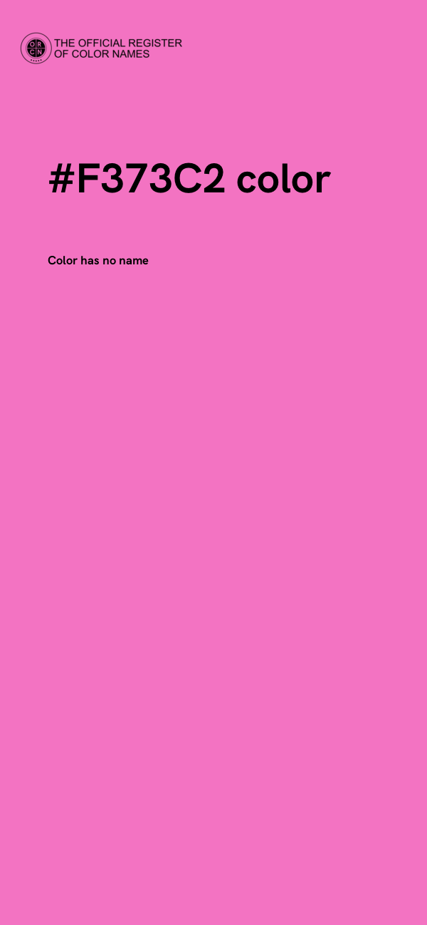 #F373C2 color image