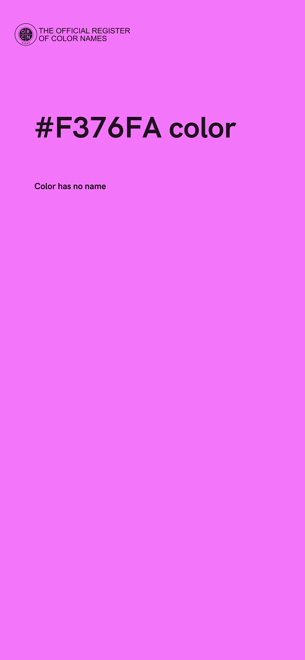 #F376FA color image