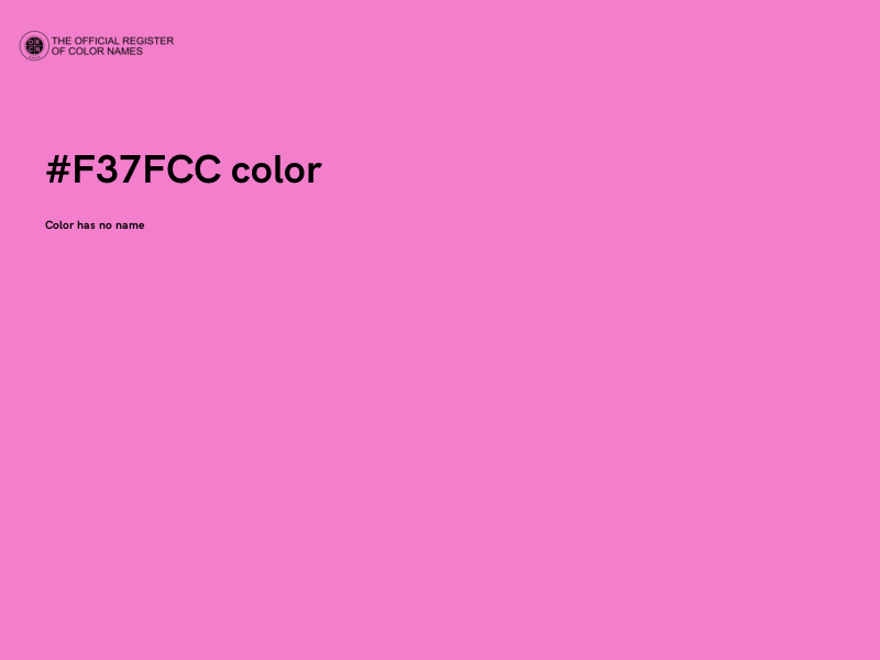 #F37FCC color image