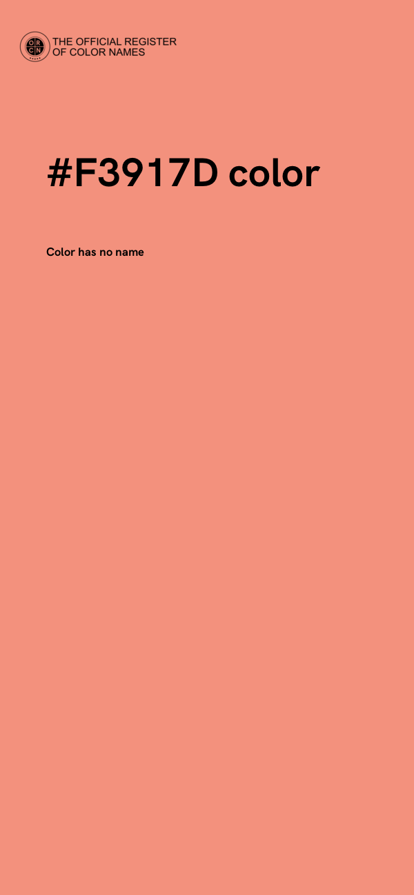 #F3917D color image