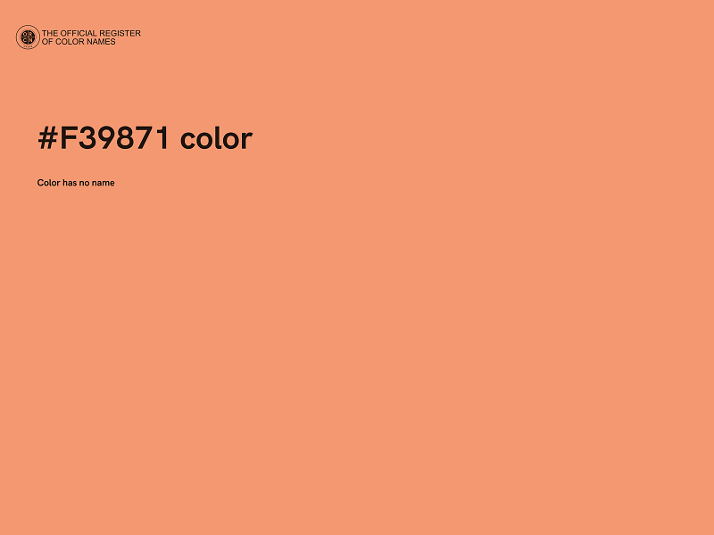 #F39871 color image