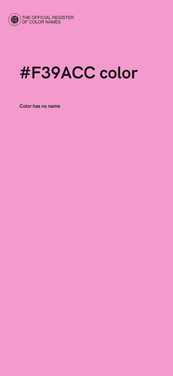 #F39ACC color image