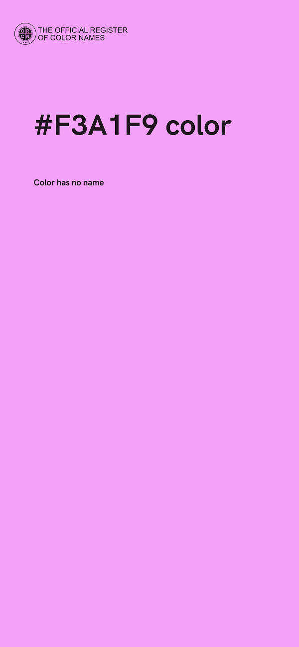#F3A1F9 color image