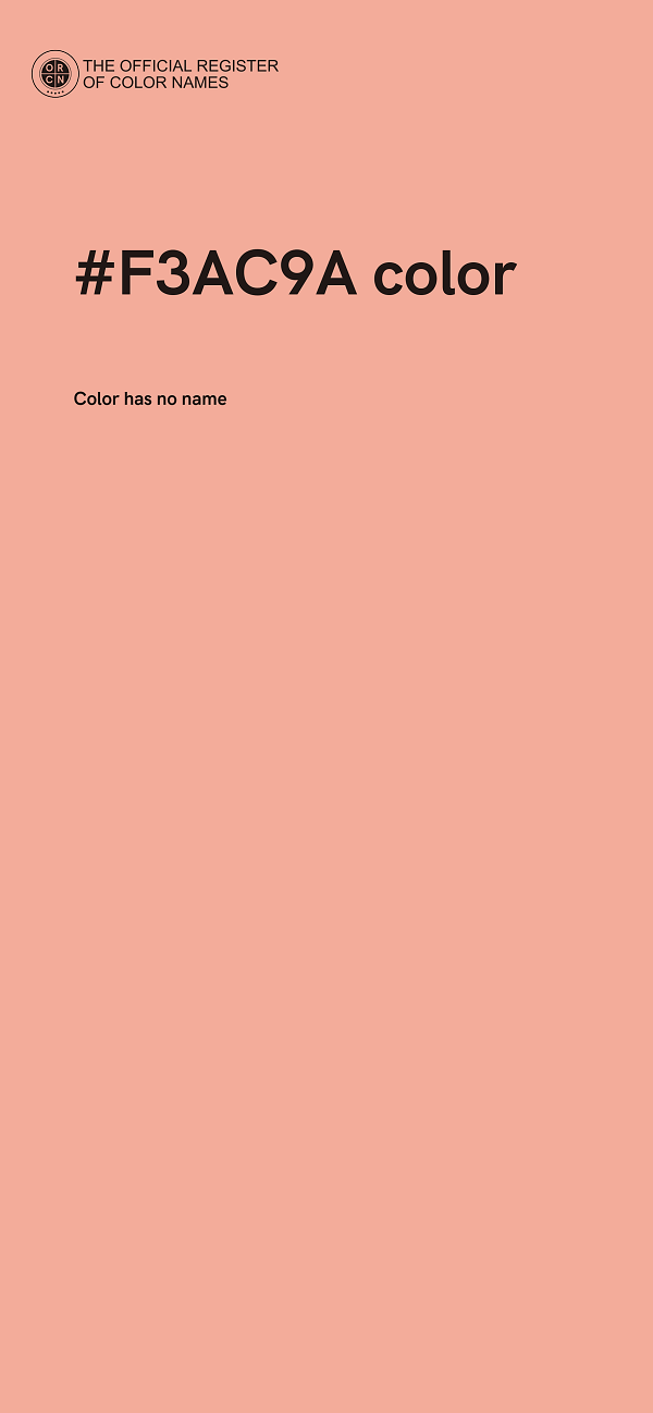 #F3AC9A color image