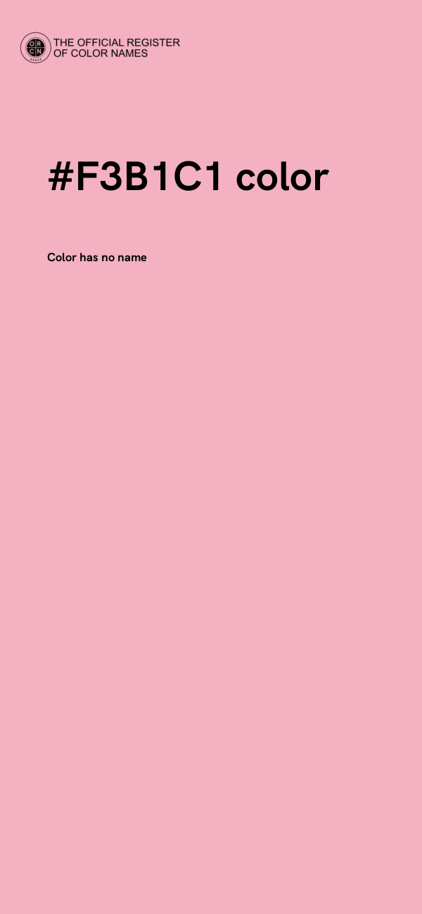#F3B1C1 color image