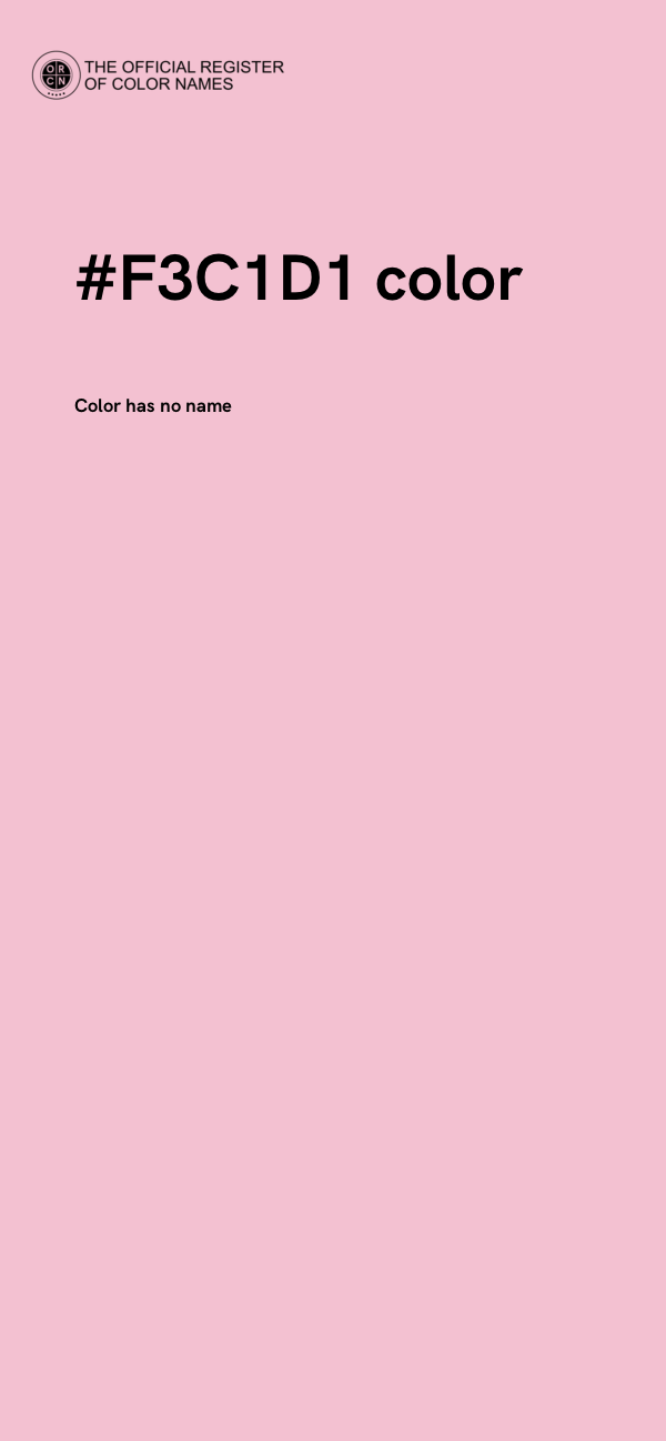 #F3C1D1 color image