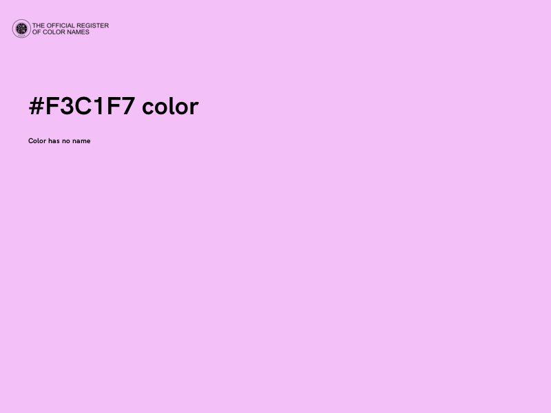 #F3C1F7 color image