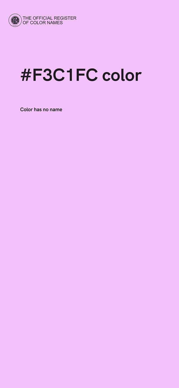 #F3C1FC color image