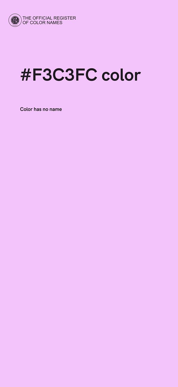 #F3C3FC color image