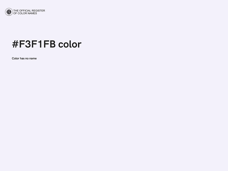#F3F1FB color image