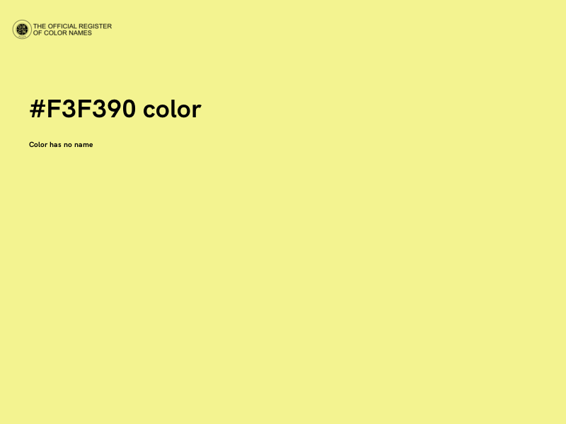#F3F390 color image