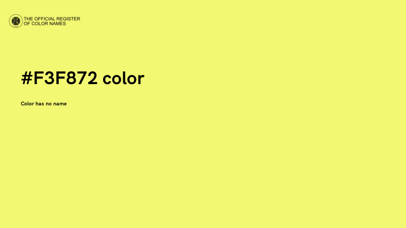 #F3F872 color image