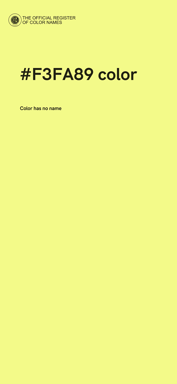 #F3FA89 color image