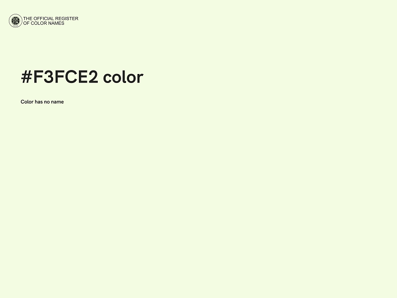 #F3FCE2 color image